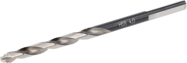 Bohrcraft Bor 4,0 mm HSS-DIN 338-G TURBO STEP