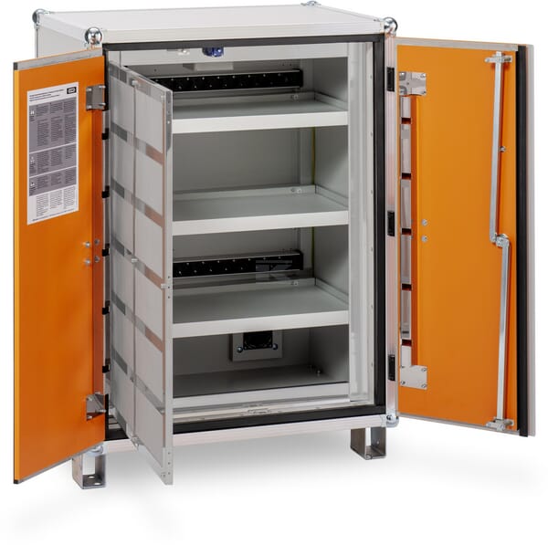 Cemo Batteriladeskab 8/10 – Sikker opbevaring