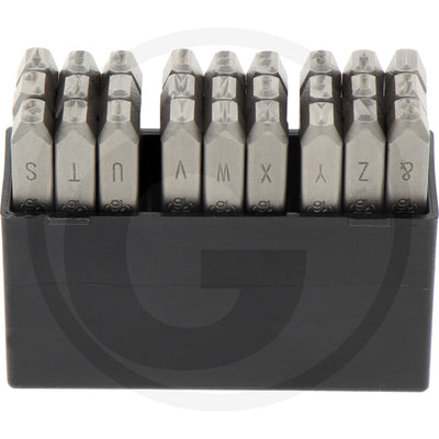 Slagbogstaver a-z
27 dele Granit black edition