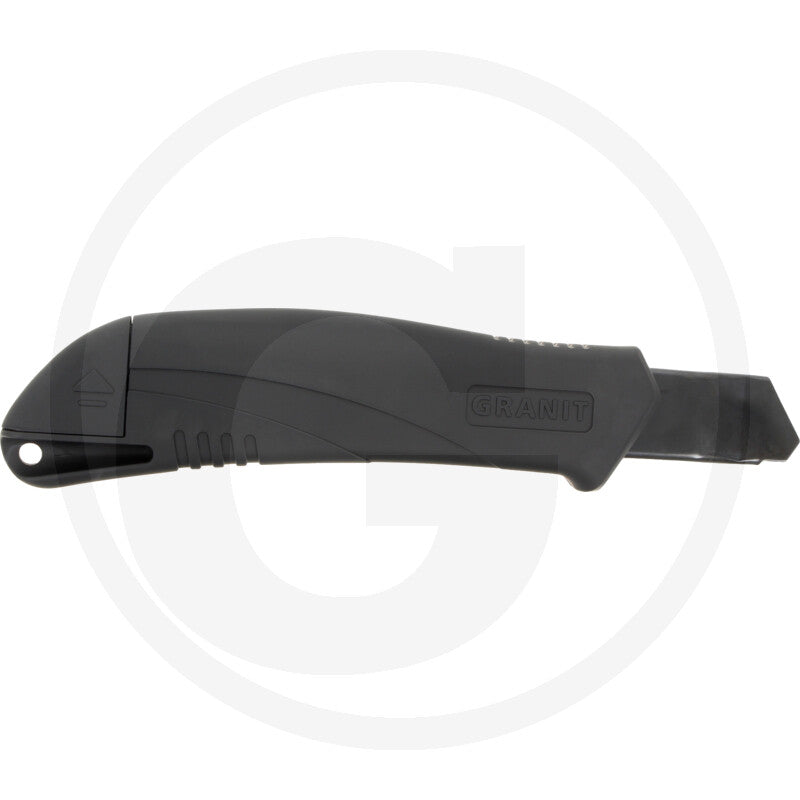 Professionel hobbykniv 18 mm Granit black edition