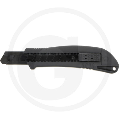 Professionel hobbykniv 18 mm Granit black edition