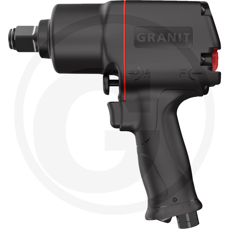 Trykluft slagnøgle 3/4” Granit black edition
