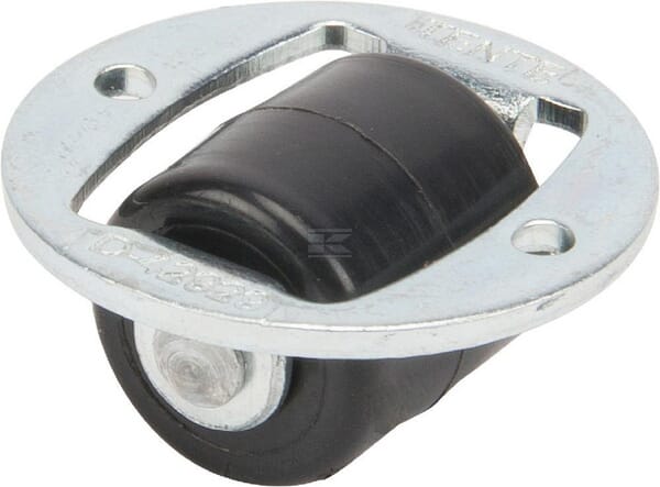 Tente Polyamidhjul Ø14x14mm med pladebeslag, 15 kg belastning