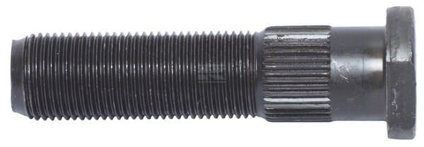 Navbolte 12 stk. M18 x 1,5 x 81 glat + roulering under hoved