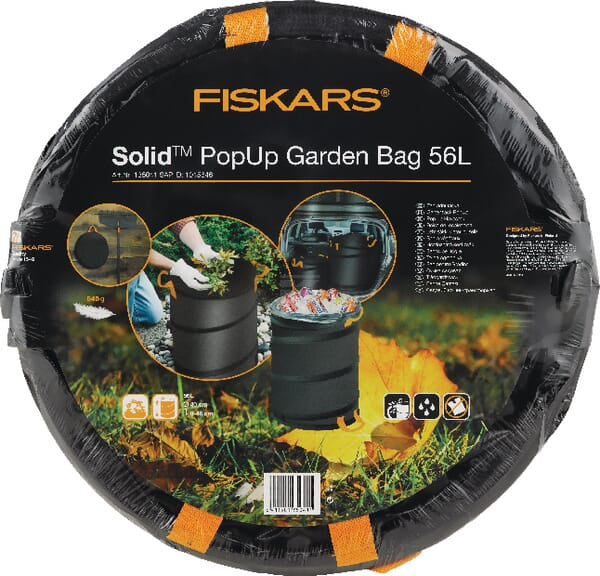 Fiskars Solid Pop-Up Havekurv 56 liter