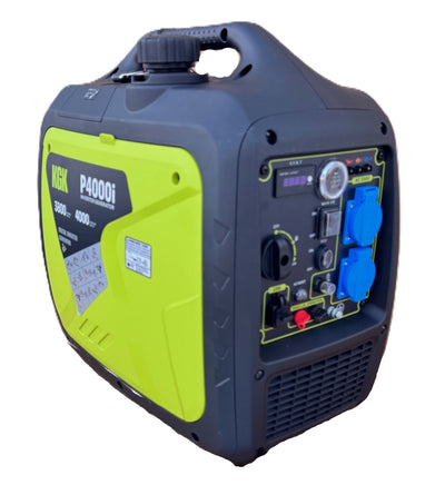 Generator Inverter KGK P-4000i (El start) inkl. fjernbetjening