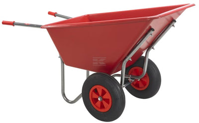 Ravendo Staldkærre 160 liter Poly, Ø30 mm rørstel