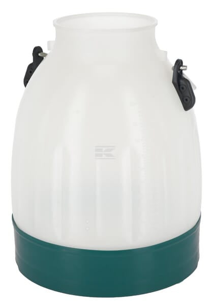 Malkespand 30 liter, grøn, gennemsigtig
