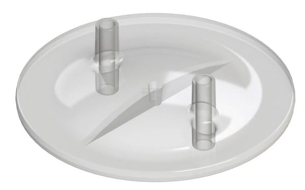 Låg til Malkespand Flad 13x17mm