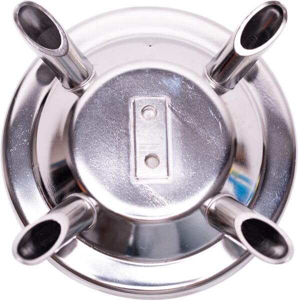 Milk claw MC3, stainless steel roof cover