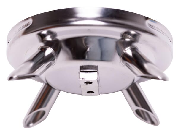 Milk claw MC3, stainless steel roof cover