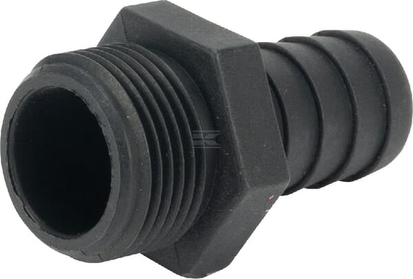 Slangestuds 19 mm til M 3/4" gevind