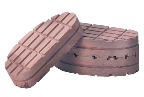 Træblok Standard 112 mm - 2 stk.