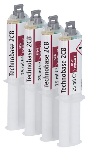 Technobase 2CB klæbemiddel til klove, 4x25 ml