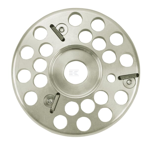 Skæreskive til klove, 3 skær, Ø 120 mm aluminium