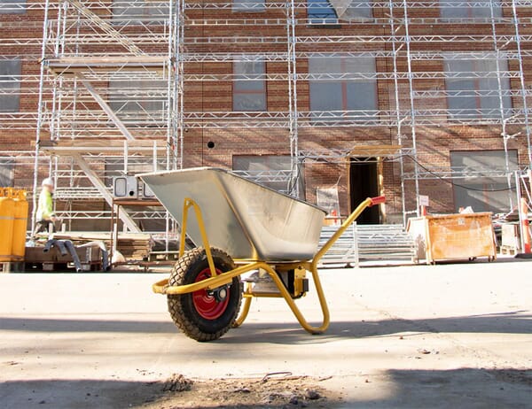 Ravendo Motoriseret Betonbør BC1100SEL 110 Ltr. Lufthjul