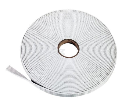 Nylonbånd 25mm x 10m hvid til mange formål