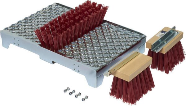 Vikan Støvlerenser 810 Stiv med Metal/Træ/PVC