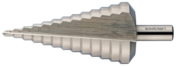 Bohrcraft Trappebor 4-12 mm HSS-G