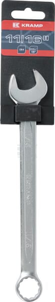 Ringgaffelnøgle 11/16" – 215 mm længde