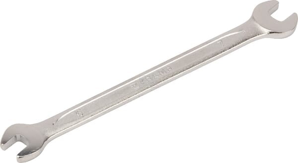 Gaffelnøgle åben ende 6x7 mm