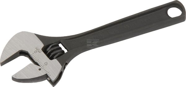 Skiftenøgle 4" med 17 mm nøglevidde, 110 mm længde