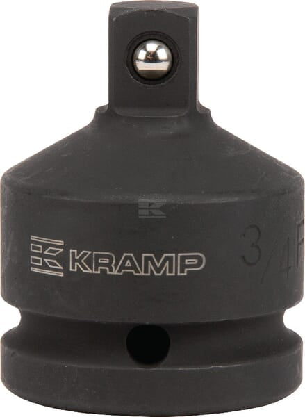 Slagadapter 3/4" indv. til 1/2" udv. 56 mm