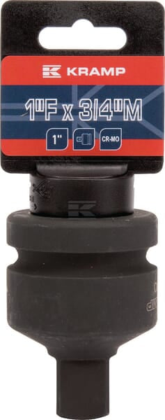 Slagadapter 1" x 3/4" – Robust Adapter til Slagnøgler