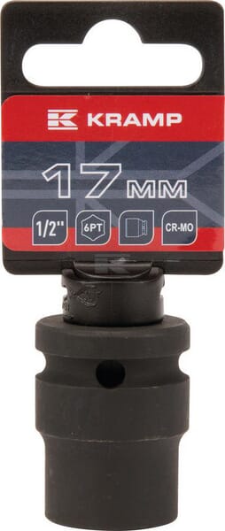 Slagtop 1/2" 17 mm