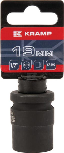 Kramp Slagtop 1/2" 19 mm til slagnøgler