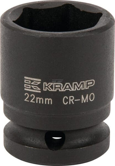 Slagtop 1/2" 22 mm, Robust og Slidstærk