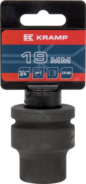 Kramp Slagtop 3/4" 19 mm til professionel brug