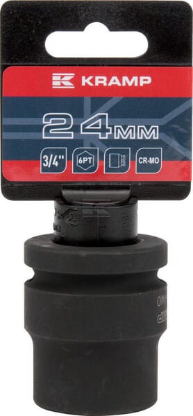 Kramp Slagtop lang 3/4" 24 mm