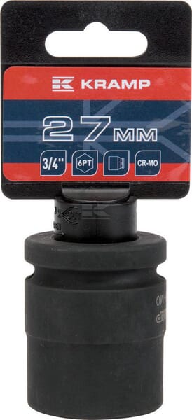 Slagtop 3/4" 27 mm | Robust Topnøgle