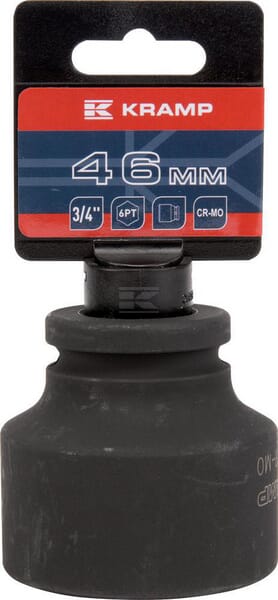 Kramp Slagtop 3/4" 46 mm til Slagnøgler