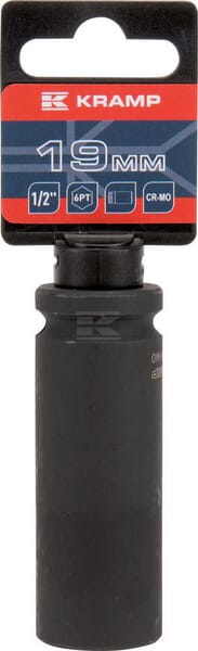 Kramp Slagtop Lang 1/2" 19 mm