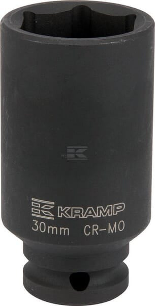 Slagtop, lang 1/2" 30 mm