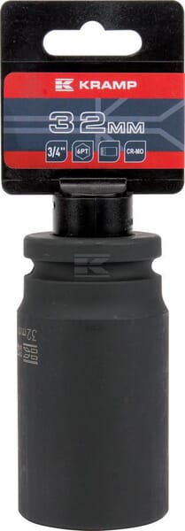 Kramp Lang Slagtop 3/4" 32 mm
