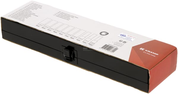 Slagtopsæt 1/2" lange toppe 10-24 mm, 10 dele