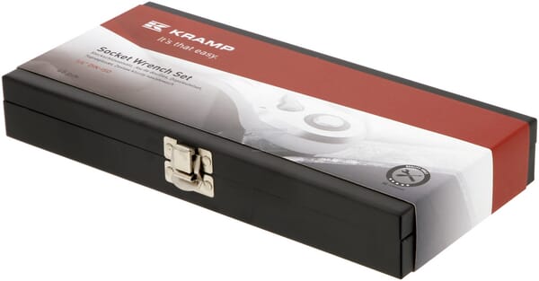 Topnøglesæt 1/4" med 45 dele