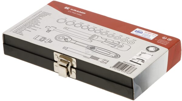 Kramp Topnøglesæt 1/4" 5/32" - 1/2" 16 dele