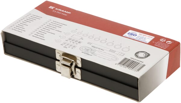 Kramp Topnøglesæt 1/4" mini 23 dele