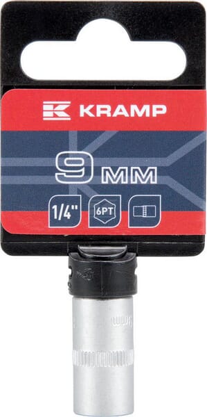 Kramp Topnøgle 1/4" 6-kant 4 mm