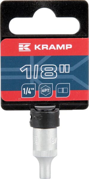 Kramp Fatninger 1/4" 6-punkt 1/8 mm