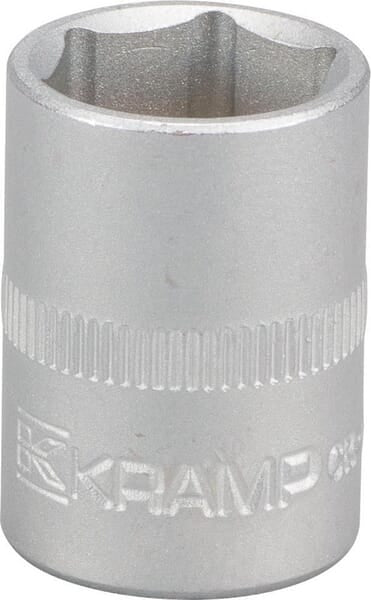 Topnøgle 1/4" 6-kant 9/16" med ophæng, L 25 mm