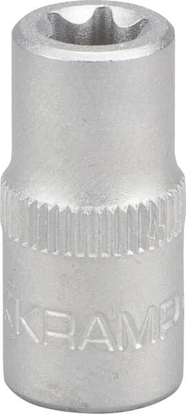 Topnøgle Torx E8 1/4" indvendig, 25 mm længde