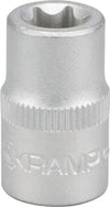 Kramp Topnøgle Torx E10, 1/4" indvendig, 25 mm længde