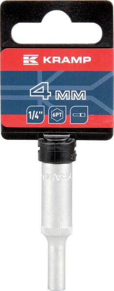 Kramp Lang Top 1/4" 6-kant 4 mm