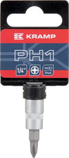 Skruetrækker bits-top 1/4" PH 1