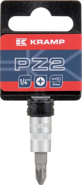 Power Tools 1/4" Skruetrækker PZ 2, 37 mm